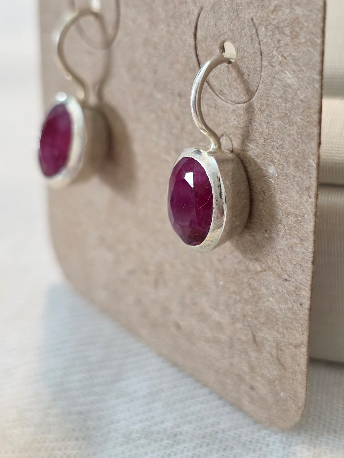 Brinco em Prata 925 e Madrepérola bf391.