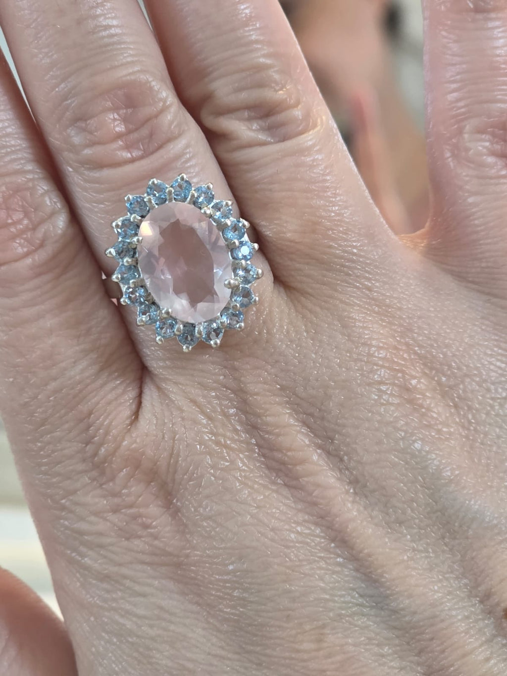 OD24 Quartzo Rosa Topázio Azul Swiss