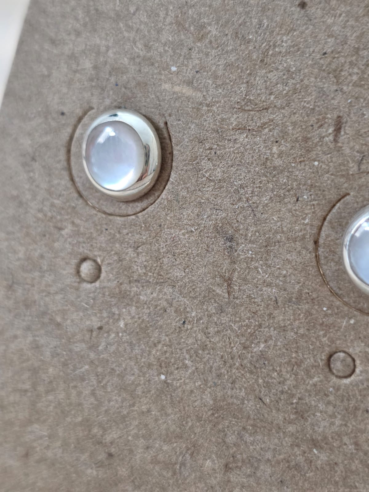 Brinco em Prata e madrepérola bf389b.