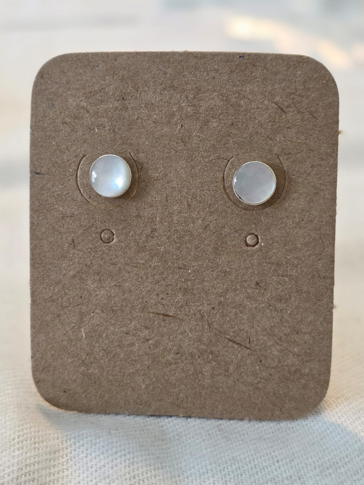 Brinco em Prata e Madrepérola bf390.