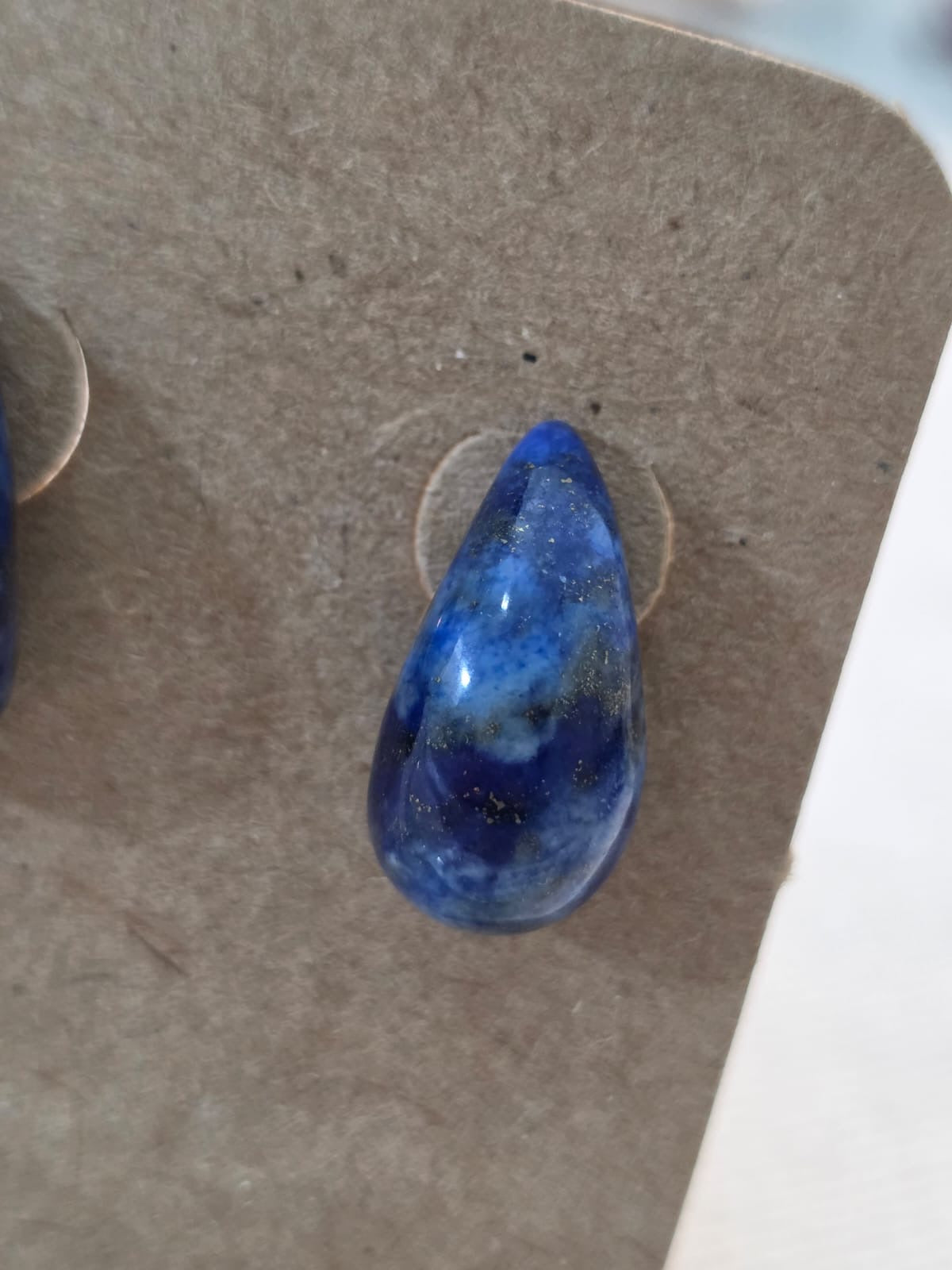 Brinco em Prata e Sodalita bf195d