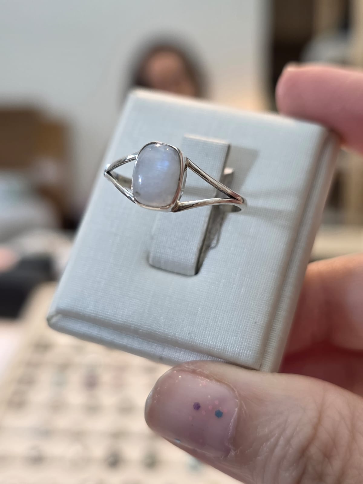 Anel Prata 925 e Pedra da Lua af506b