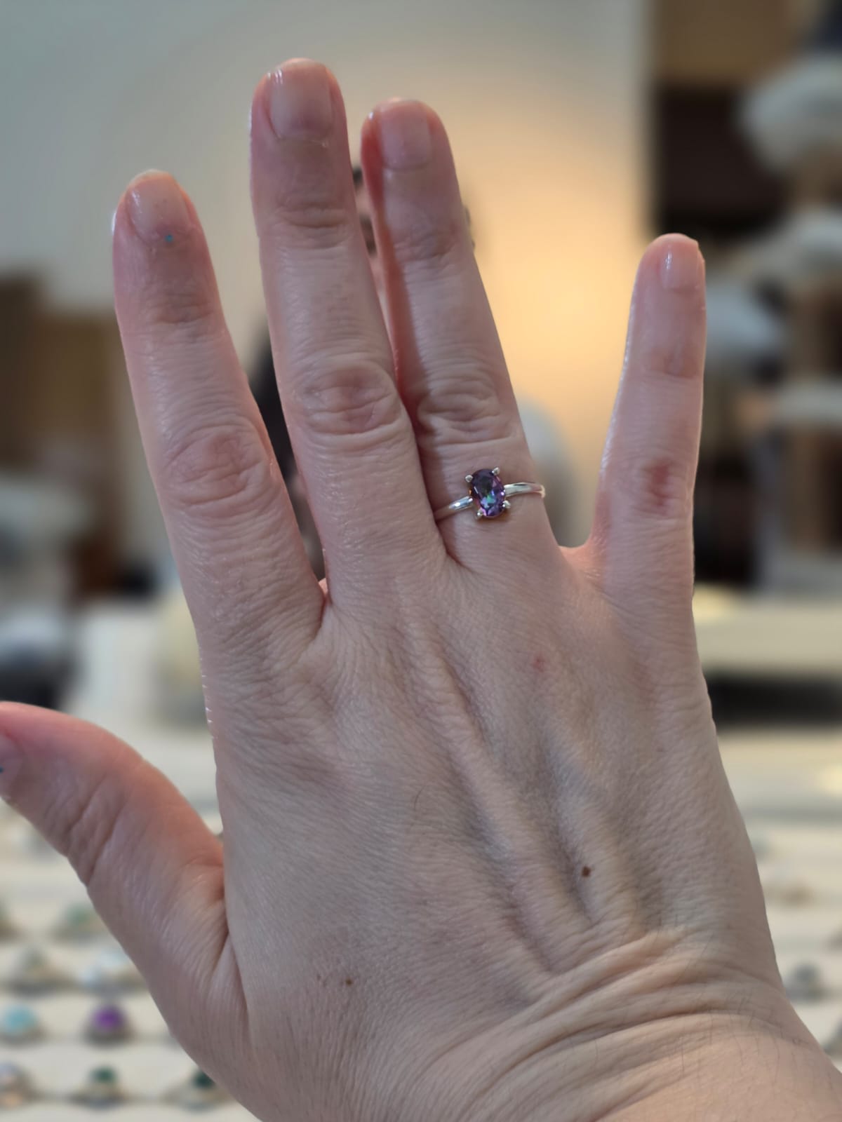 Anel em Prata 925 e Topázio Místico af367