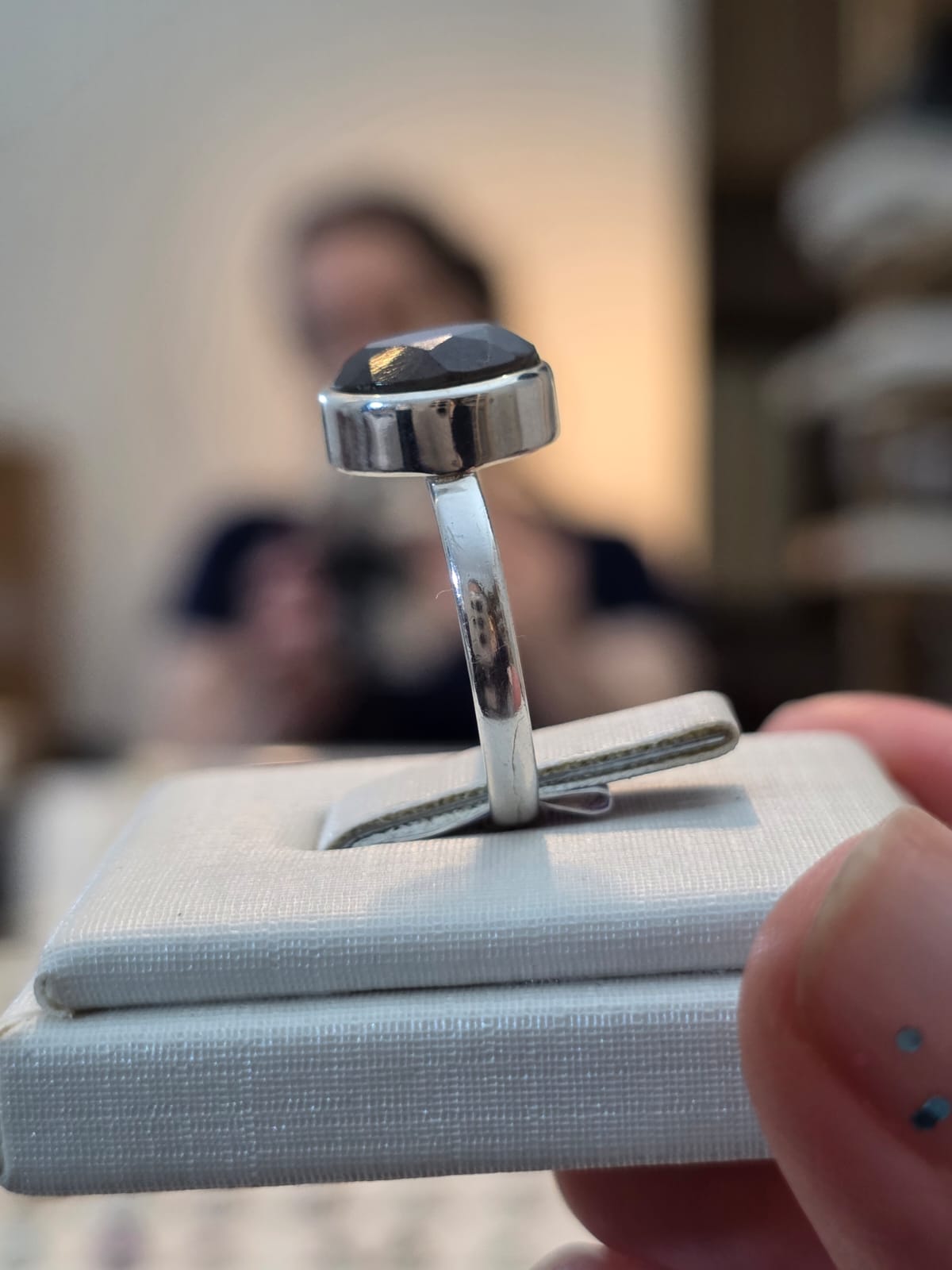 Anel em Prata 925 e Labradorita af71