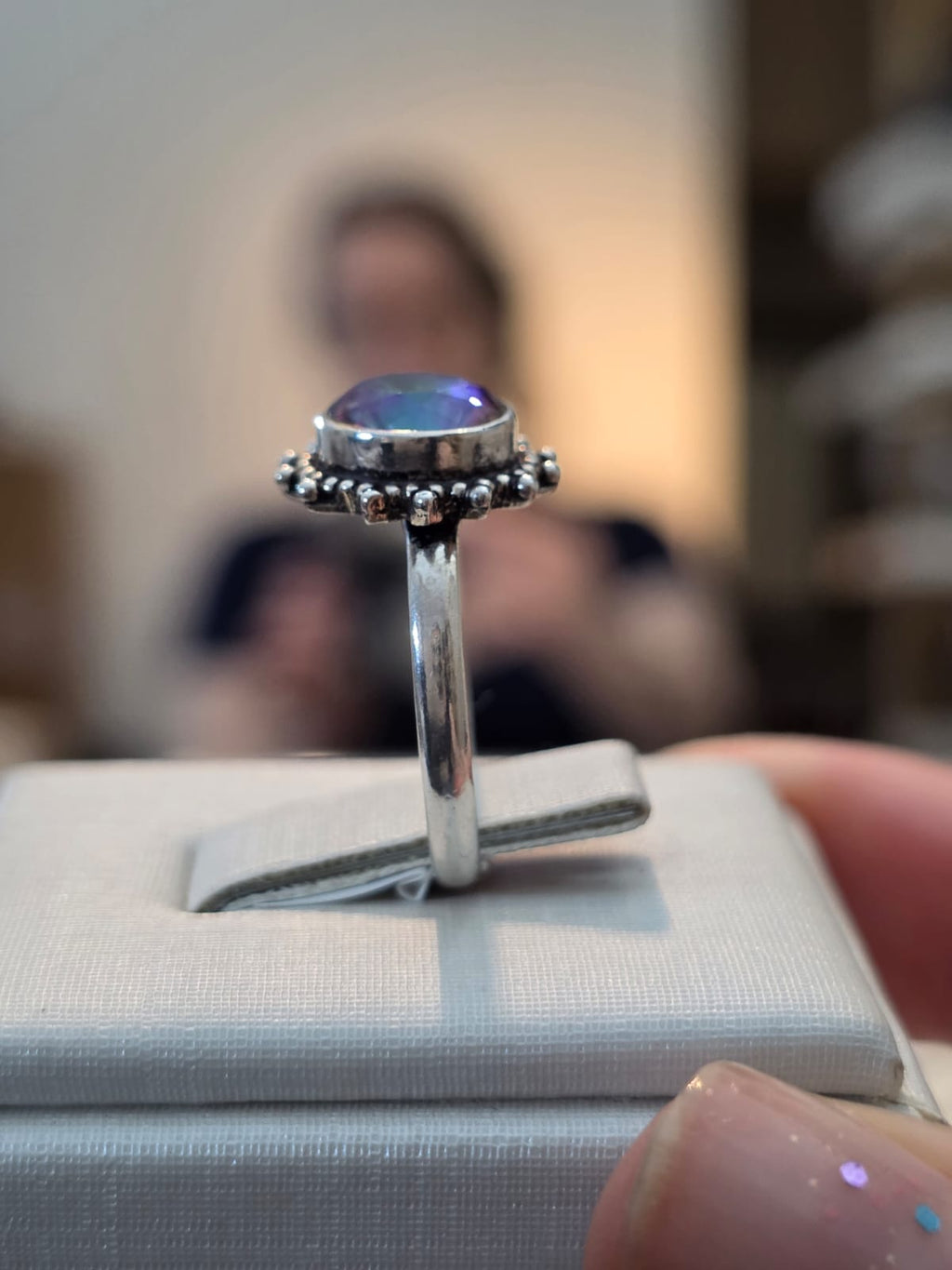 Anel em Prata 925 e Topázio Místico af392c