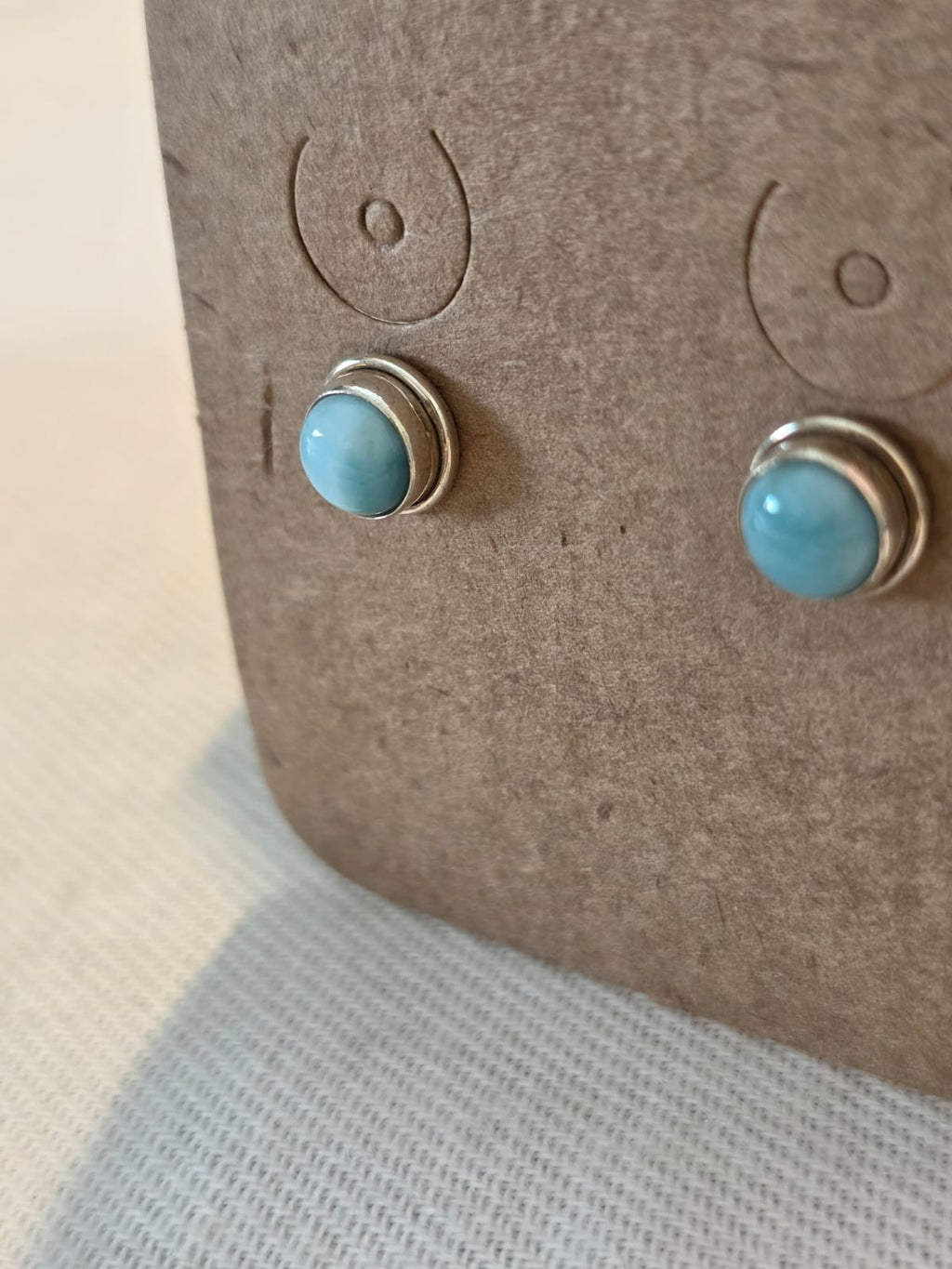 Brinco Larimar — Ref. Bf314