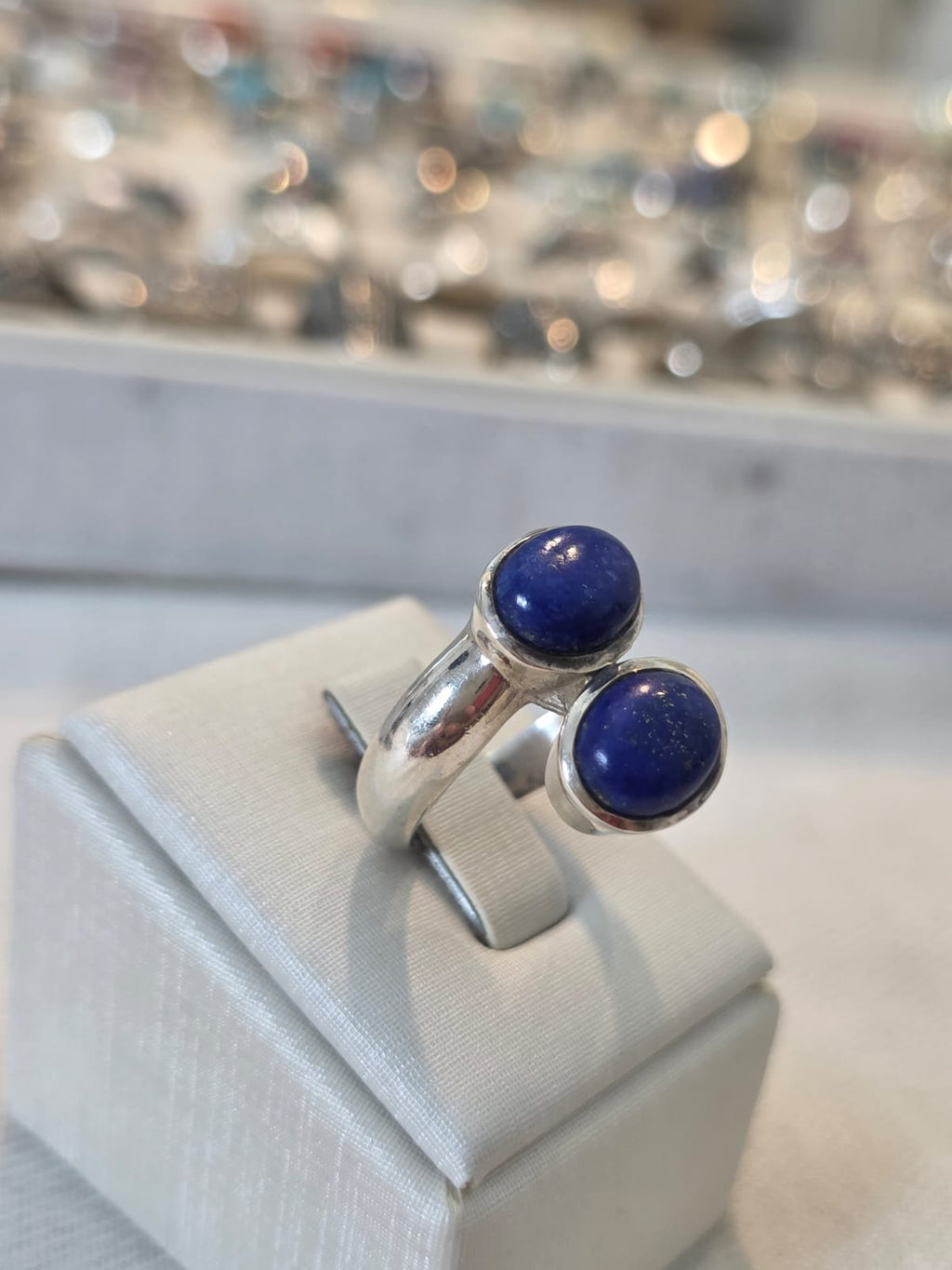 Anel em Prata 925 e Lápis Lazuli af644f