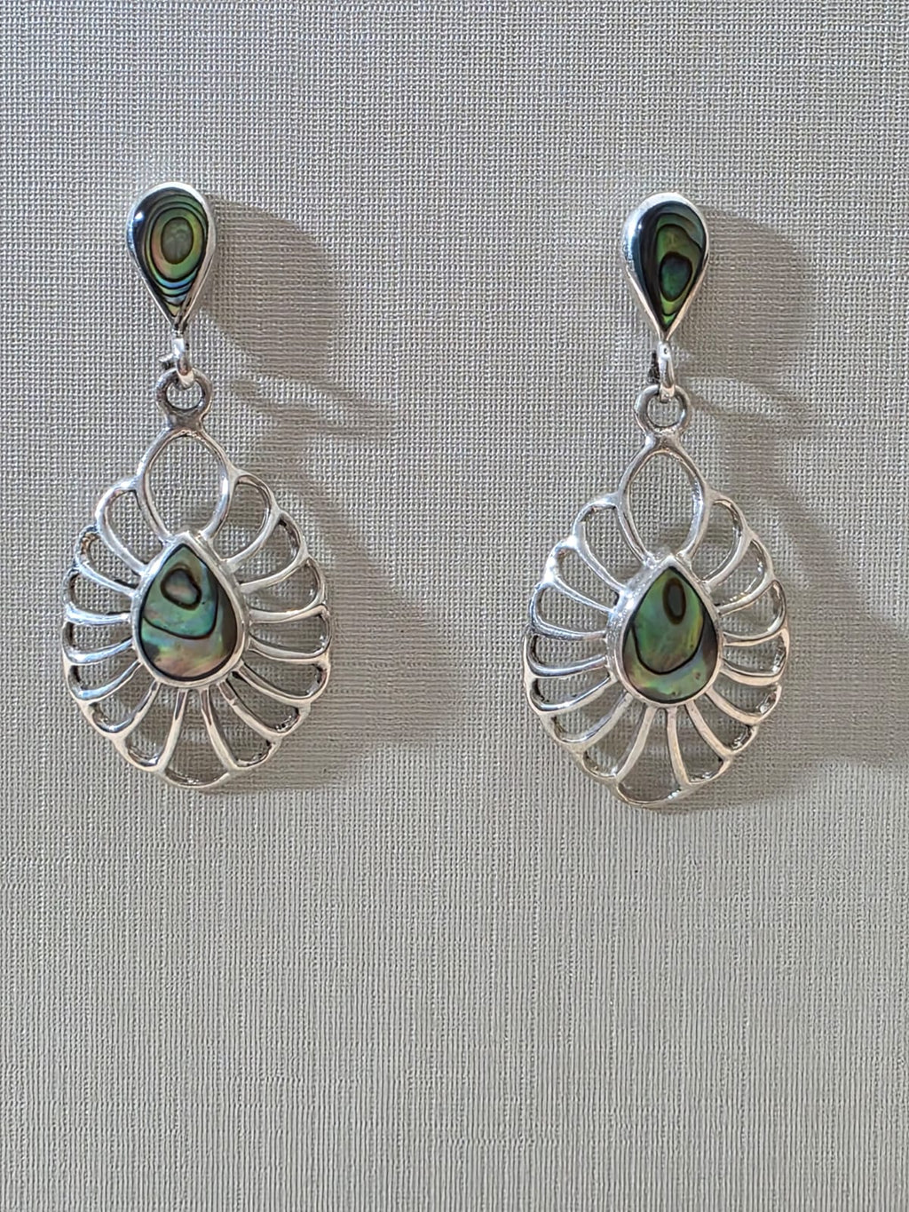 Brinco em Prata 925 e Abalone bf62