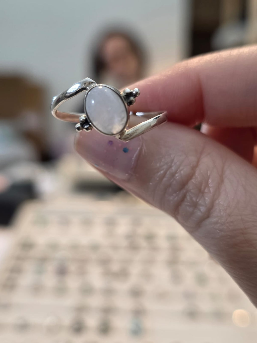 Anel Prata 925 e Pedra da Lua af505b