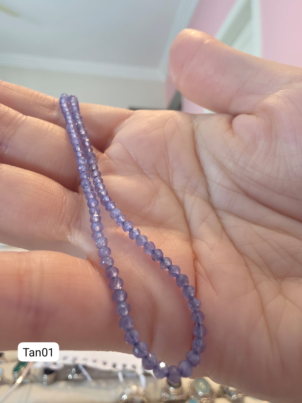 Fio de Tanzanitas Tan 01