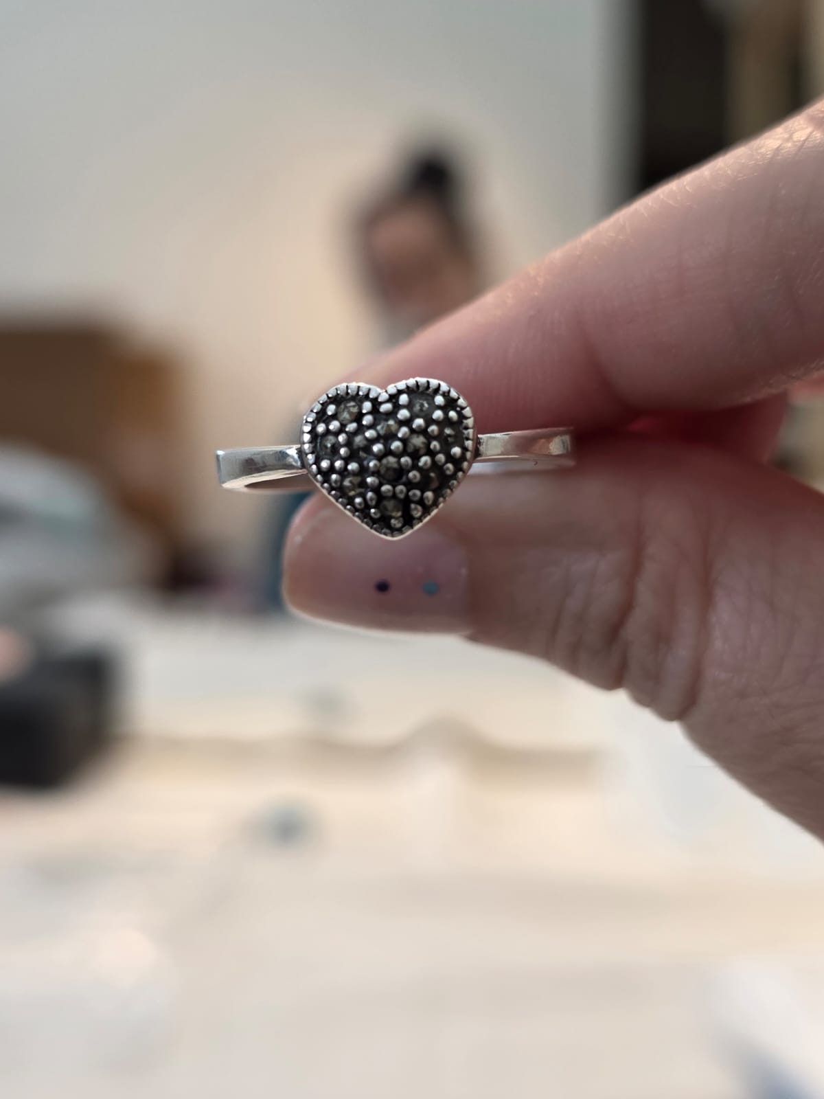 Anel Prata 925 e Marcassitas af576.