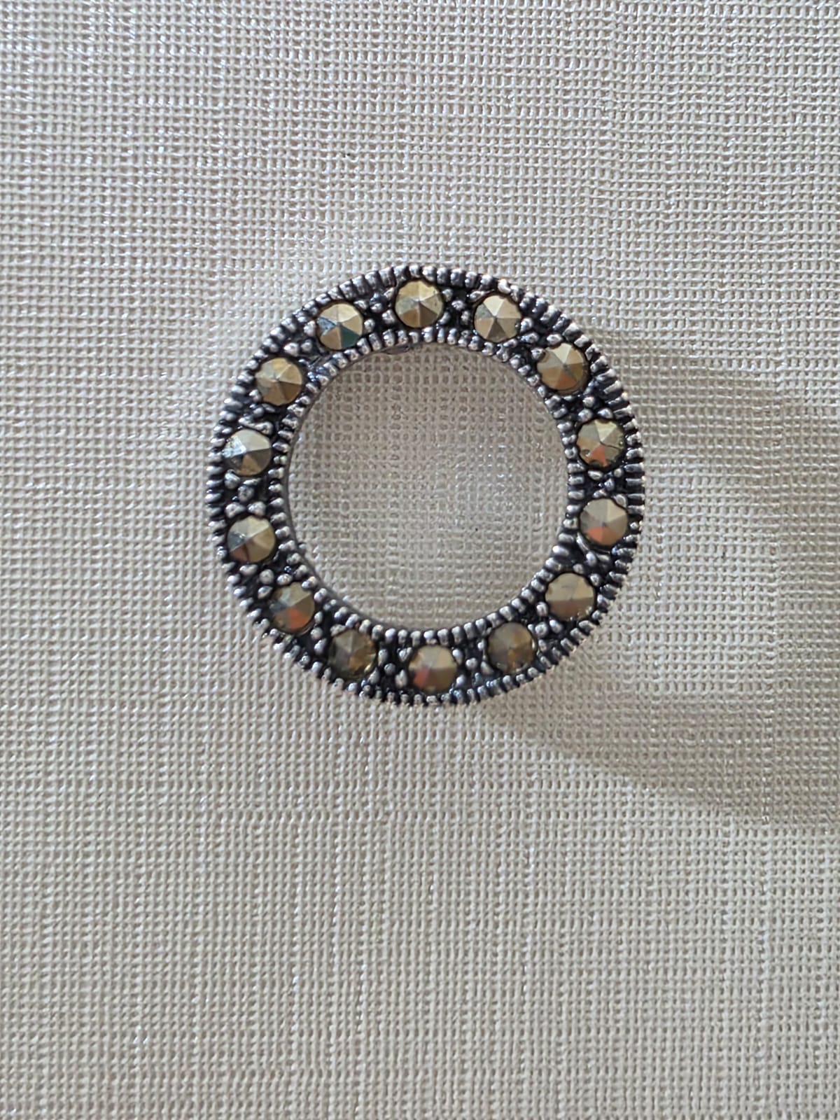 Brinco em Prata 925 e Marcassitas bf292