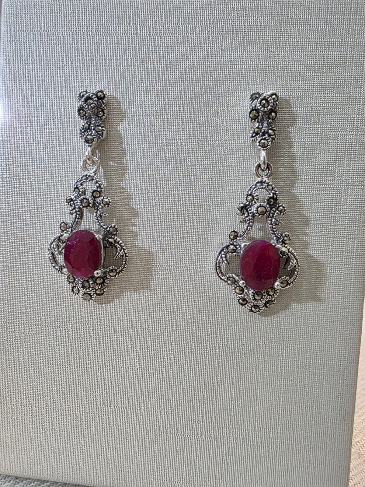 Brinco em Prata 925 e Esmeralda bf285b