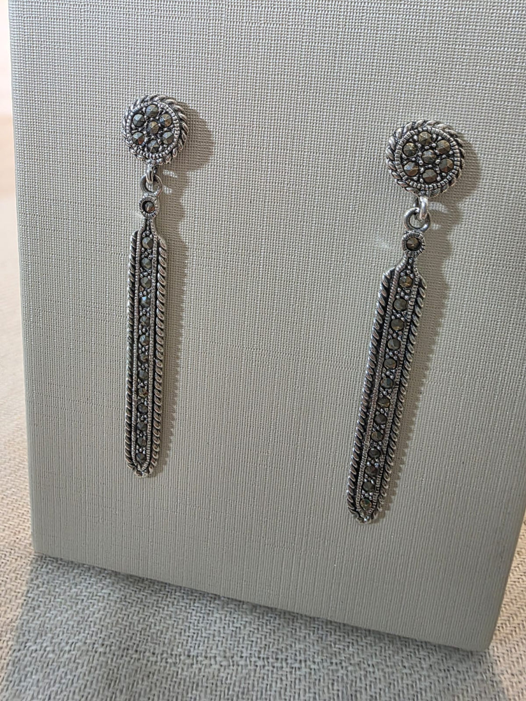 Brinco em Prata 925 e Marcassitas bf293