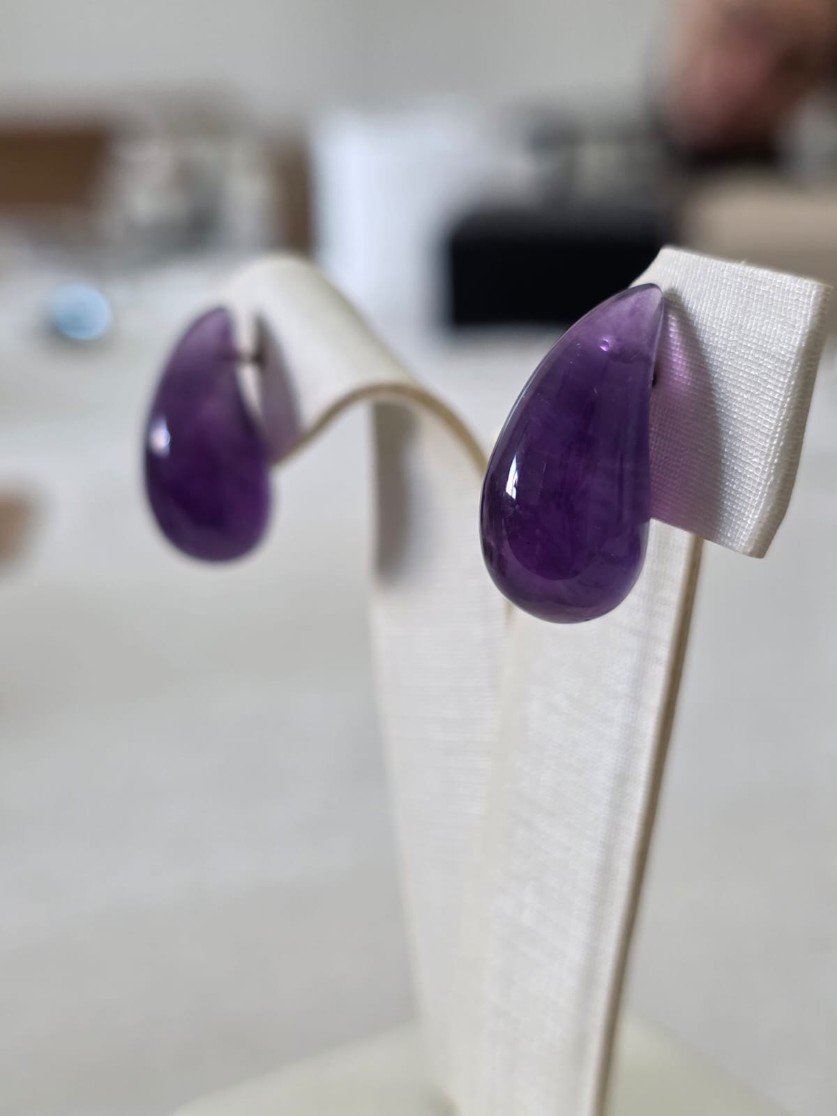 Brinco em Prata 925 e Granada 281a