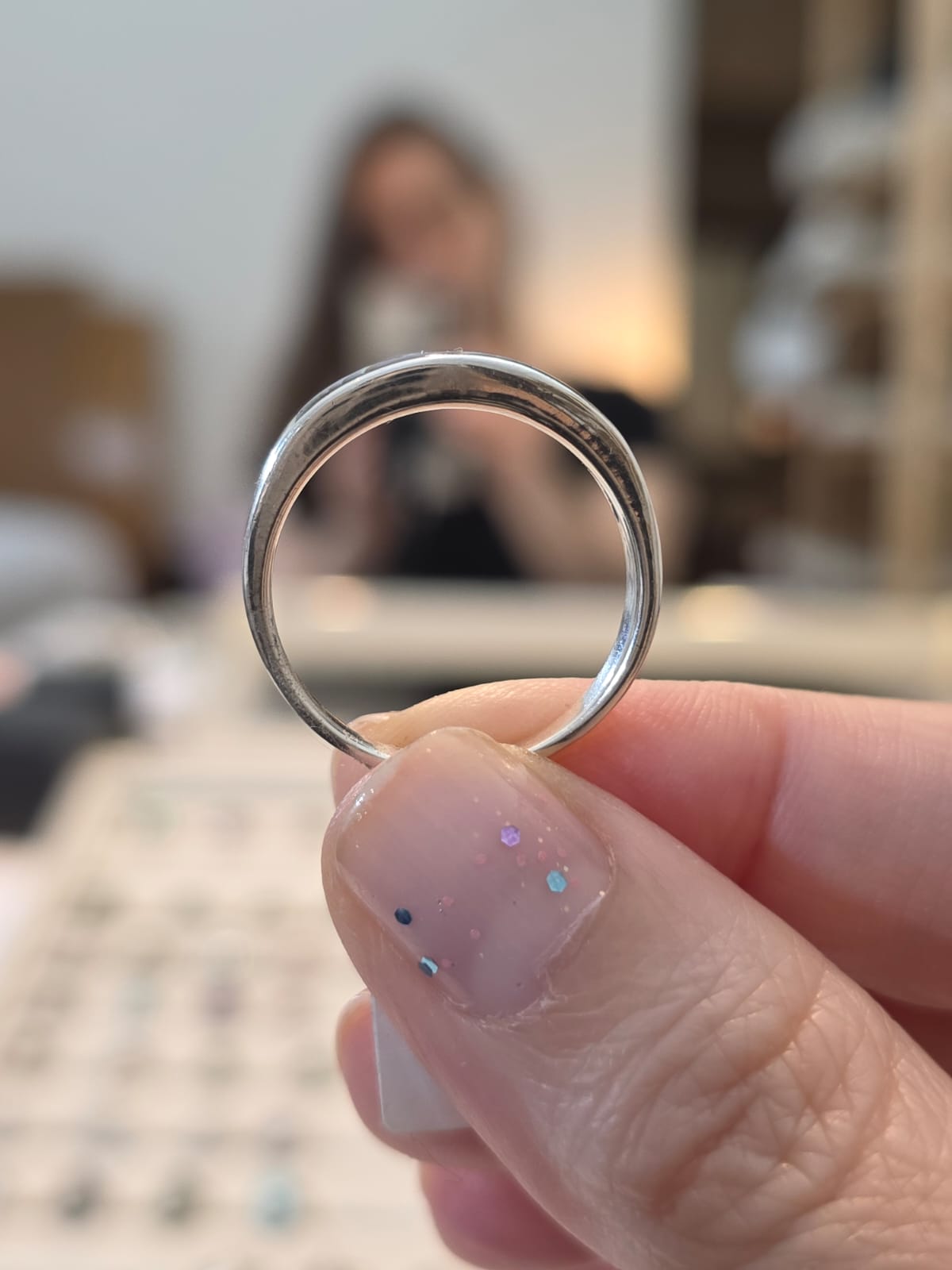 Anel em Prata 925 e Abalone af177