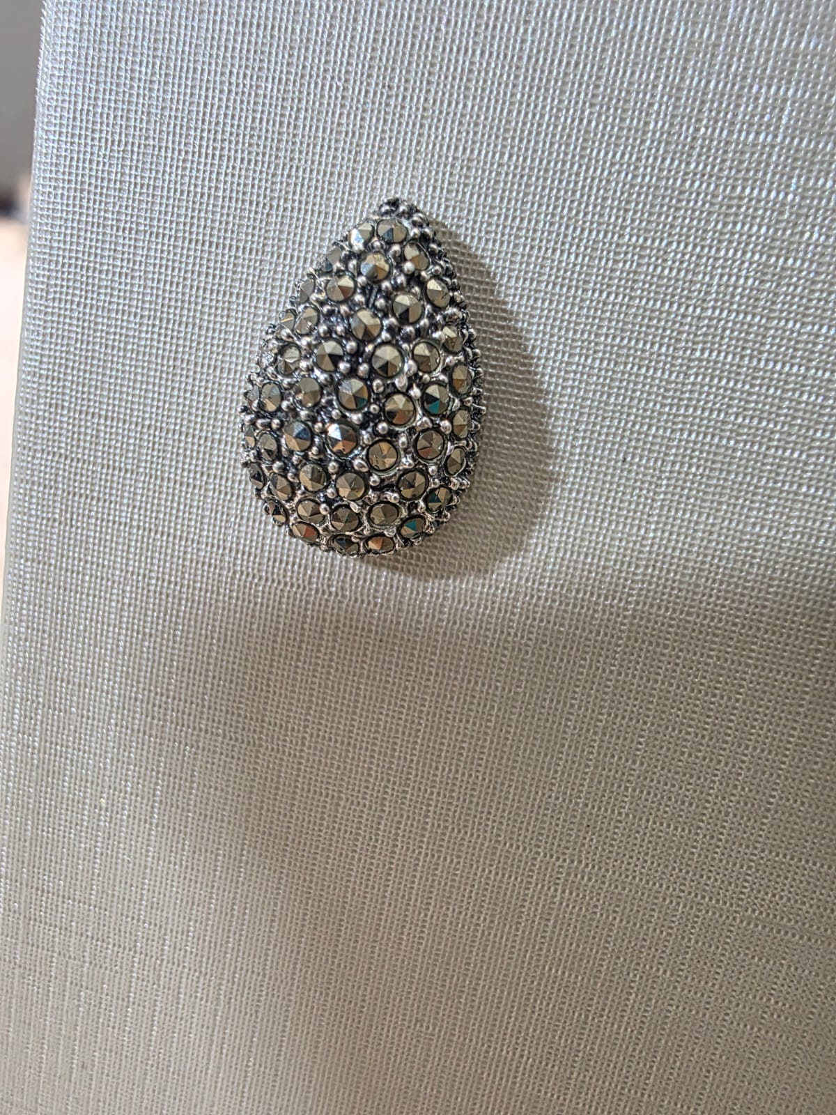 Brinco em Prata 925 e Marcassitas bf291