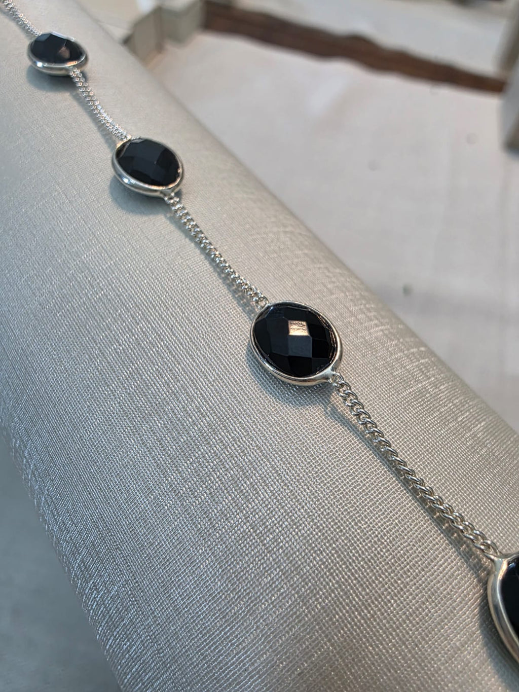 Pulseira em Prata 925 e Ônix p68