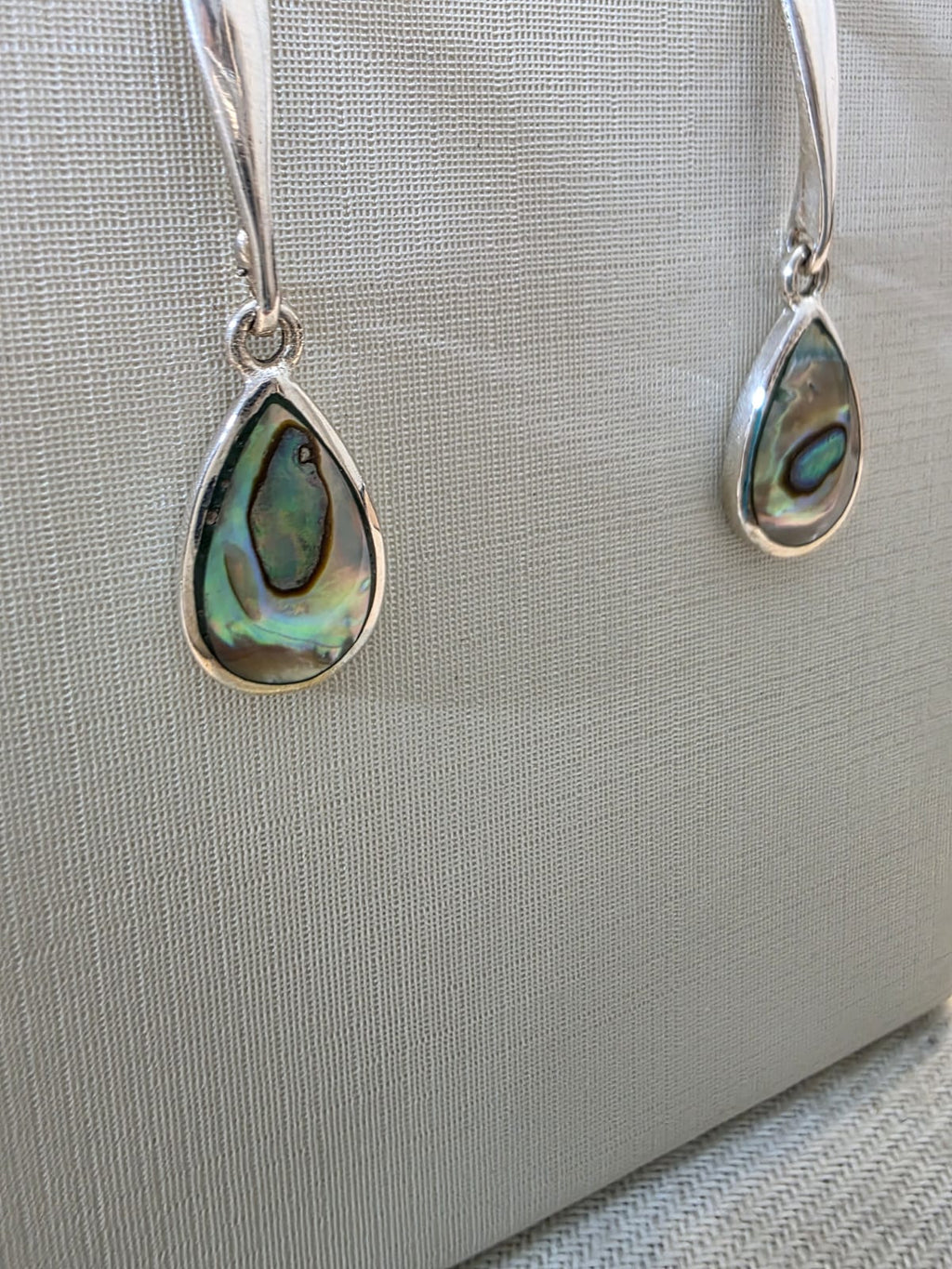 Brinco em Prata 925 e Abalone bf298