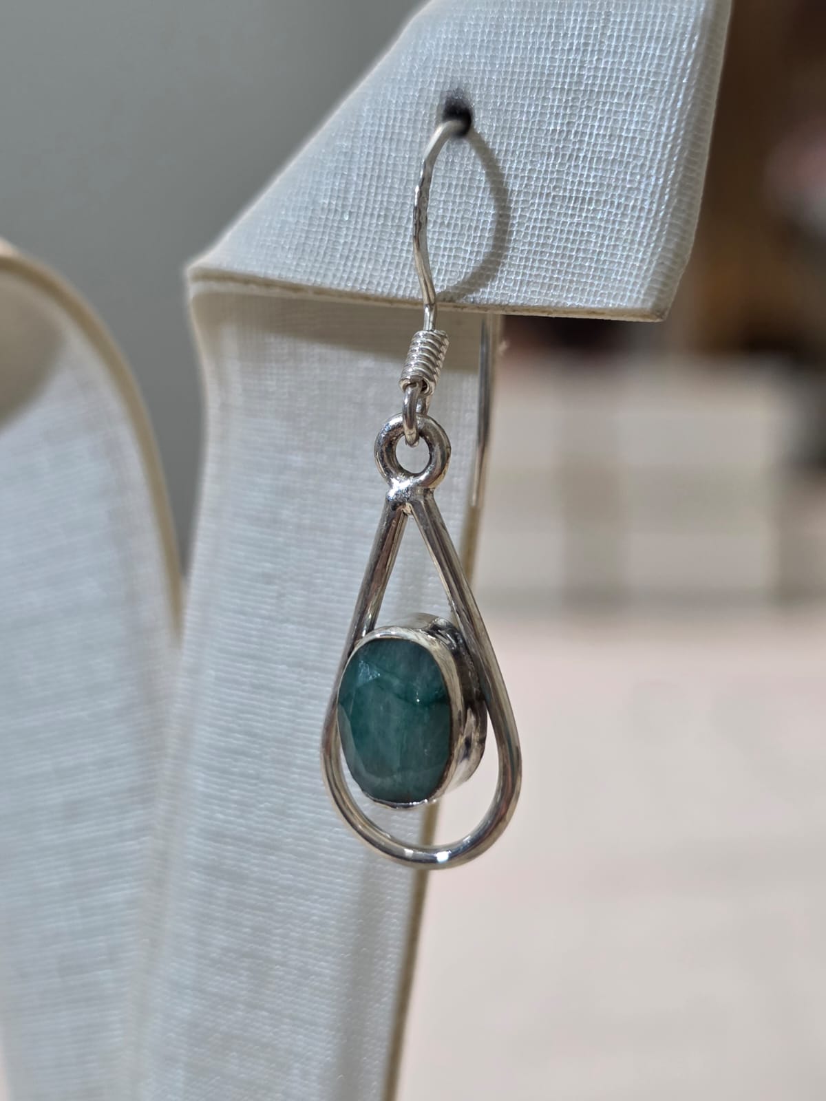 Brinco em Prata 925 e Rubi bf272b