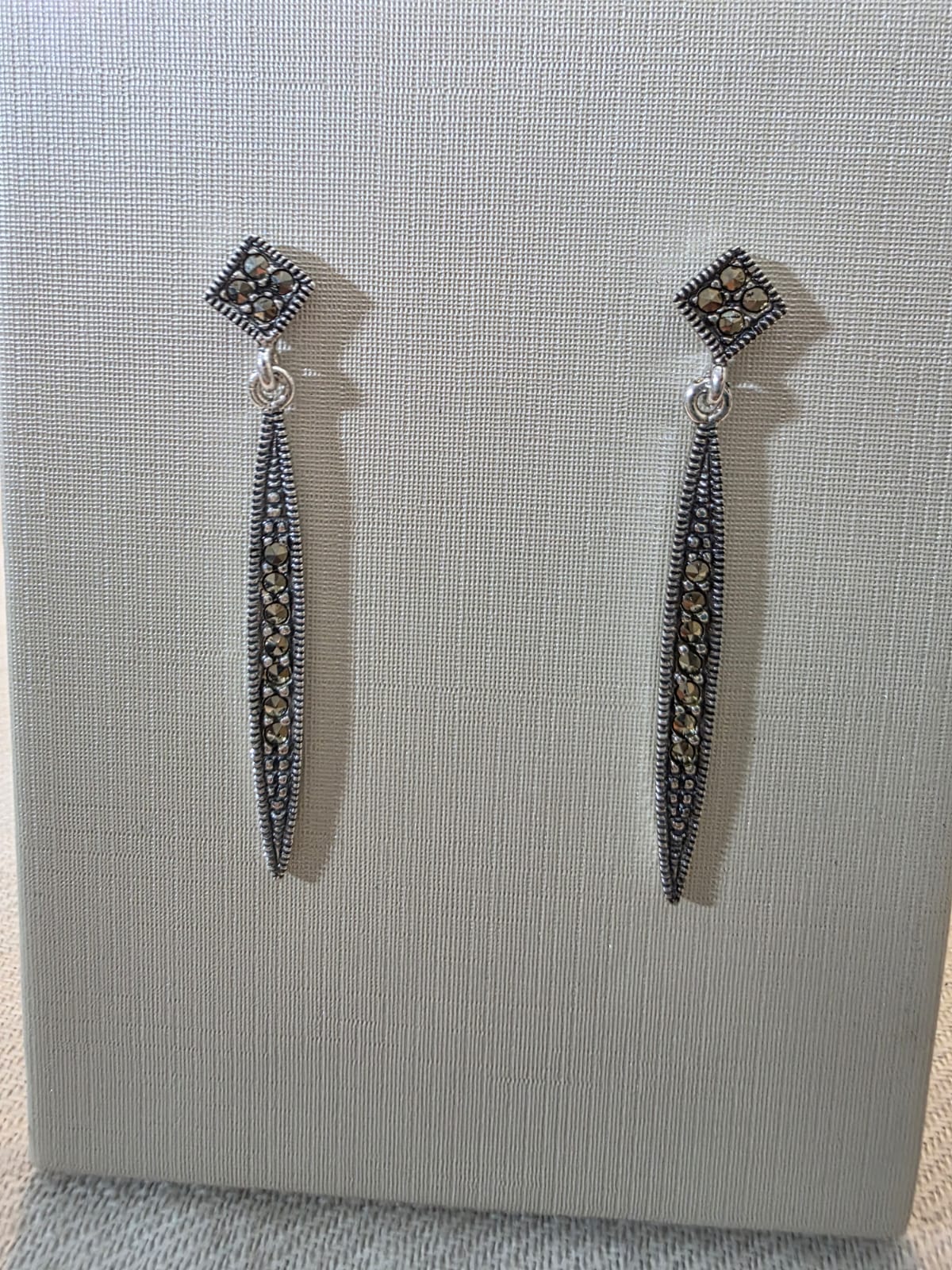 Brinco em Prata 925 e Marcassitas bf294