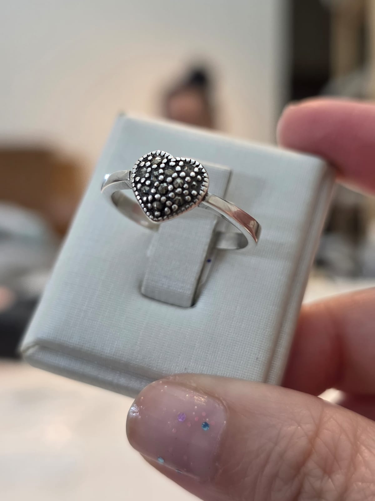 Anel Prata 925 e Marcassitas af576.