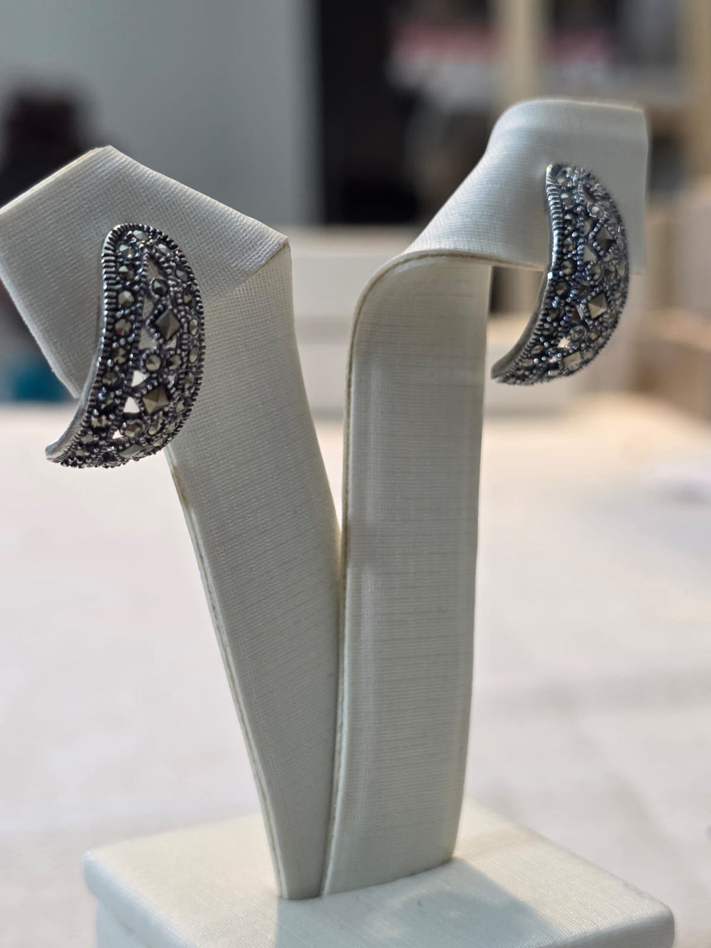 Brinco em Prata 925 e Marcassitas bf296