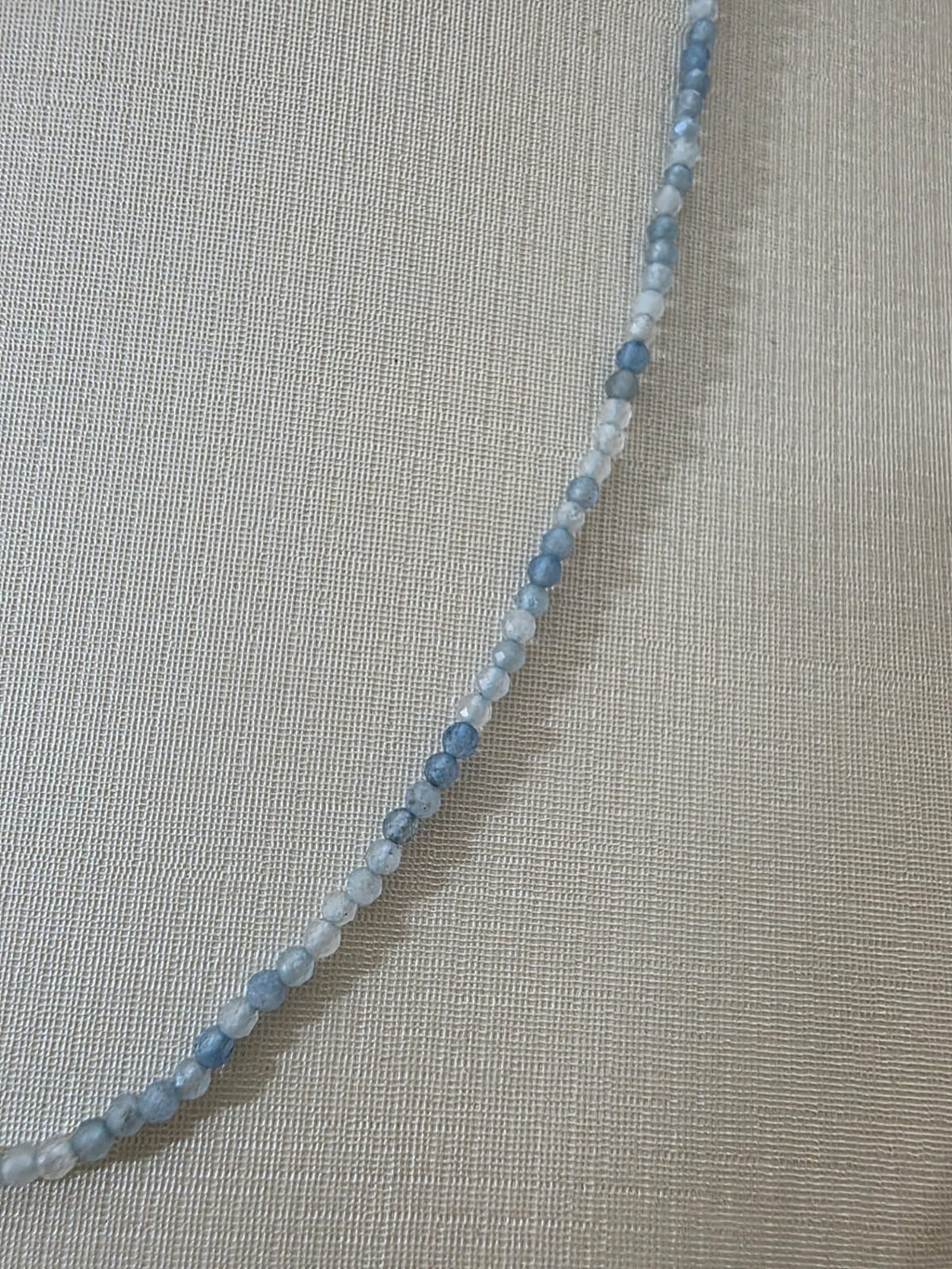 Colar em Prata 925 e Água Marinha Cel65