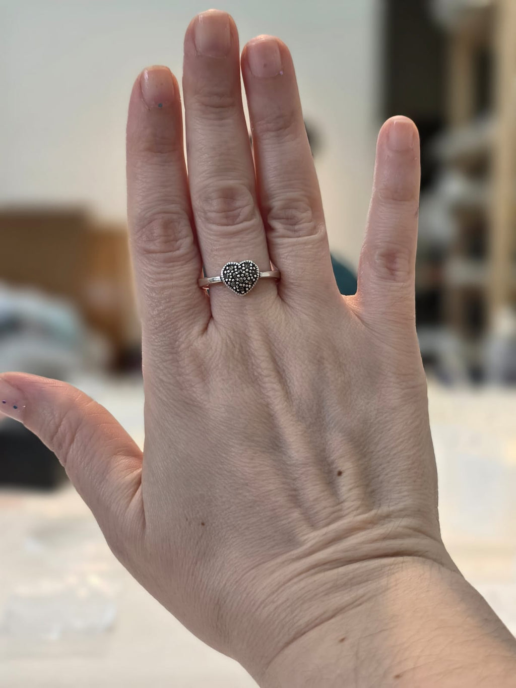 Anel Prata 925 e Marcassitas af576.