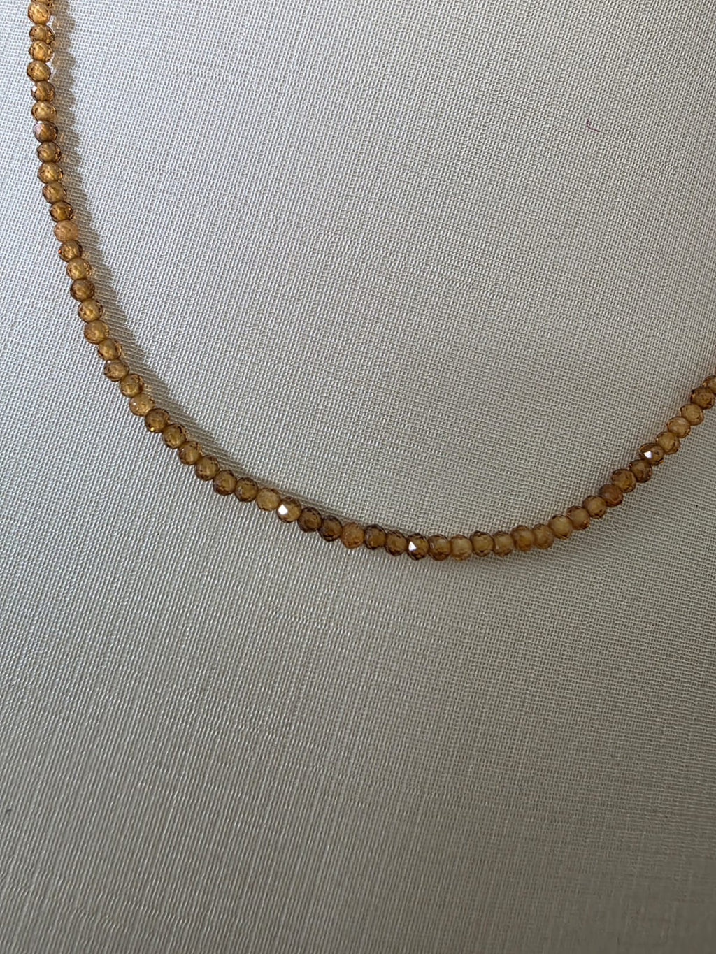 Colar em Prata 925 e Turmalina Amarela Cel 78