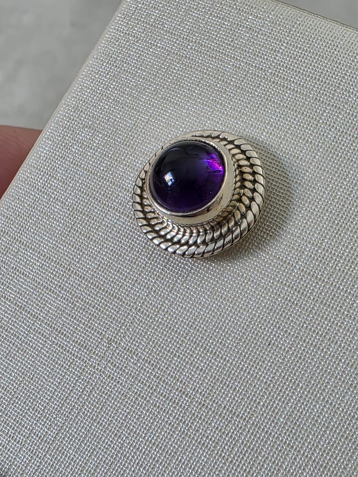 Brinco em Prata 925 e Granada bf 280